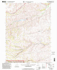 Hi-Res Interactive Map of Meachum Ridge, Rich County, UT in 1998 | Pastmaps